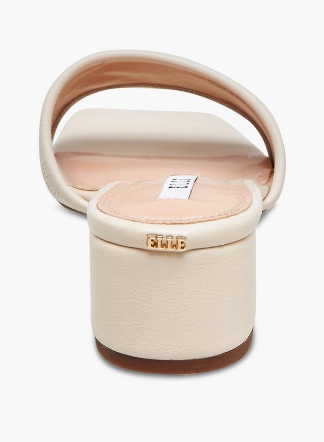 ايل صنادل بكعب عريض للنساء - Image 5